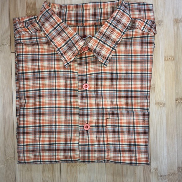 KAVU Button Down Shirt Size Small EUC - Picture 2 of 6